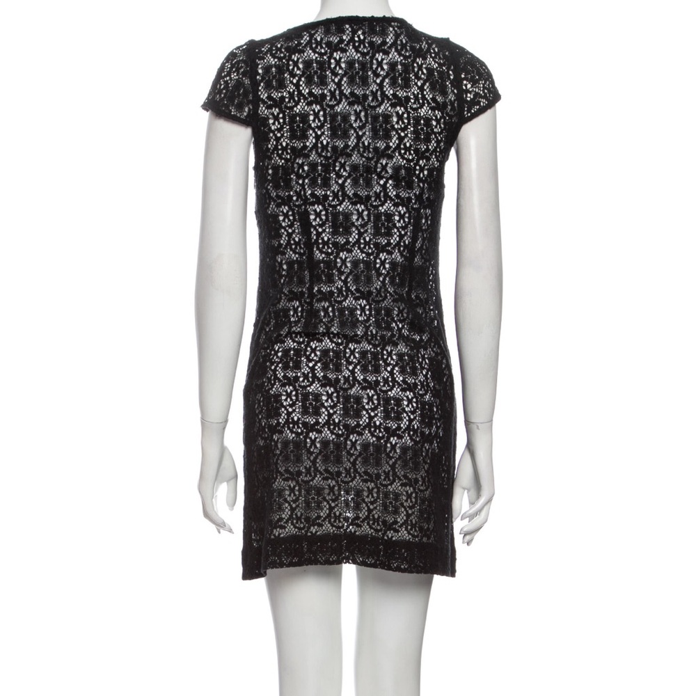 Lace Pattern Mini Dress - Picture 3 of 4